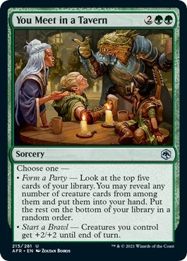 You Meet in a Tavern (215)