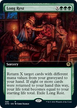 Long Rest (Extended Art) (386) (Adventures in the Forgotten Realms)