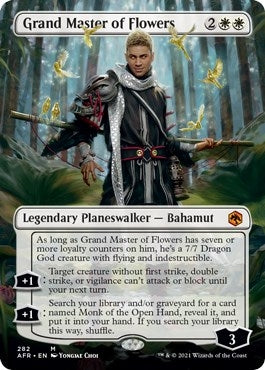 Image for Grand Master of Flowers (Borderless) (282) (Adventures in the Forgotten Realms) - Magic: The Gathering
