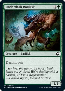 Underdark Basilisk (208)