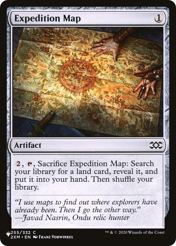 Expedition Map (255/332) (The List Reprints)