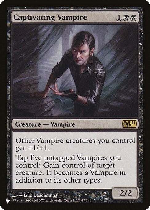 Captivating Vampire (87/249) (The List Reprints)