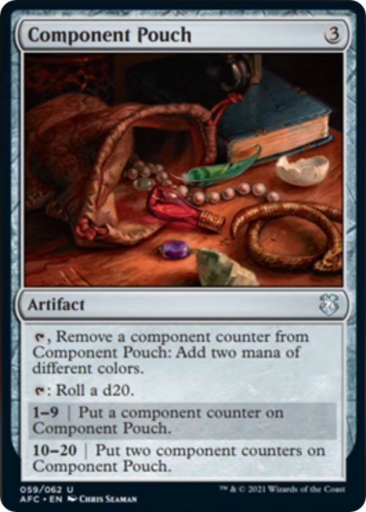 Component Pouch (59) (Commander: Adventures in the Forgotten Realms) (AFC)
