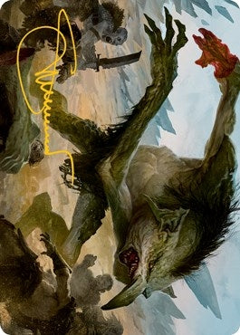Troll Art Card (Gold-Stamped Signature) (21)