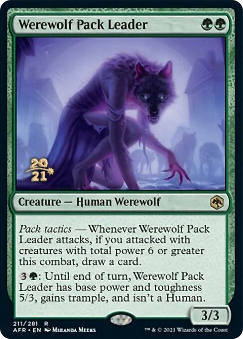 Image for Werewolf Pack Leader (211) - Magic: The Gathering