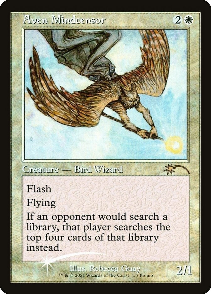 Aven Mindcensor (Retro Frame) (1) (WPN & Gateway Promos)