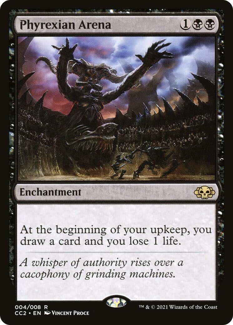 Phyrexian Arena (4) (Commander Collection: Black)