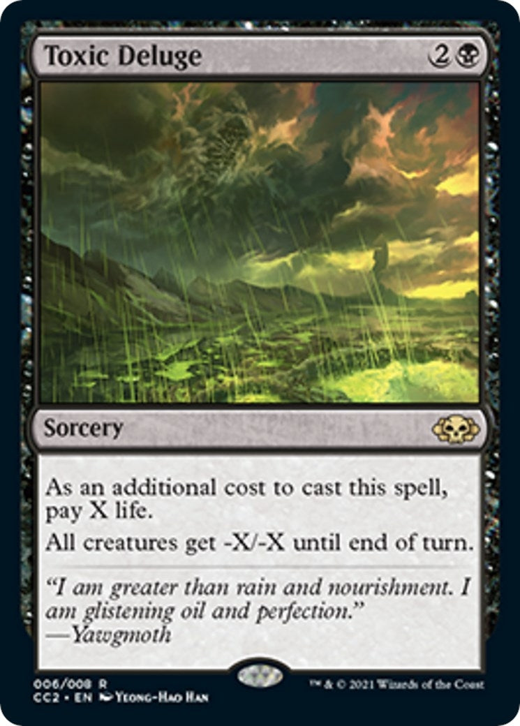Image for Toxic Deluge (6) (Commander Collection: Black) - Magic: The Gathering