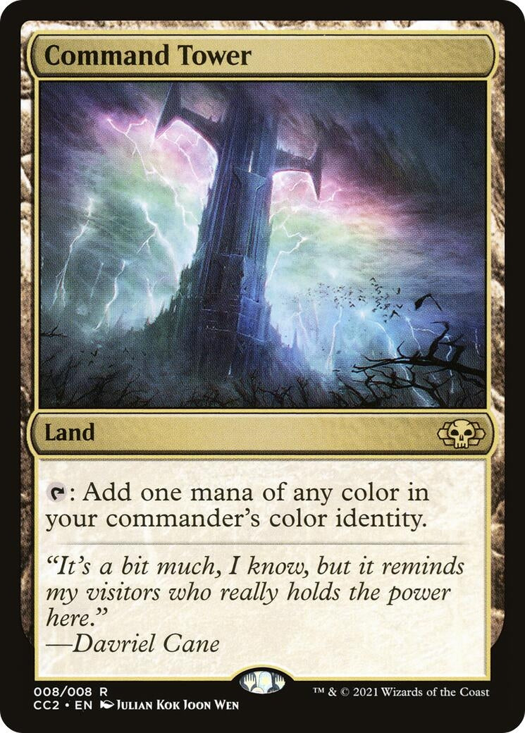 Command Tower (8) (Commander Collection: Black)