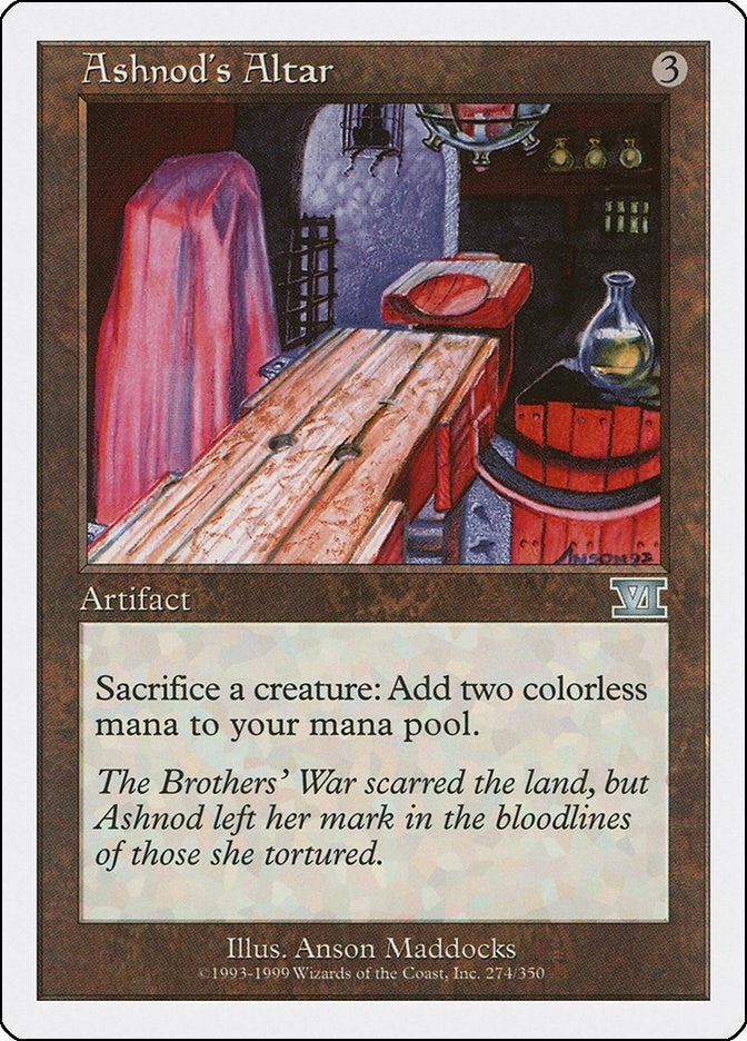 Ashnod's Altar (274) (Classic Sixth Edition)