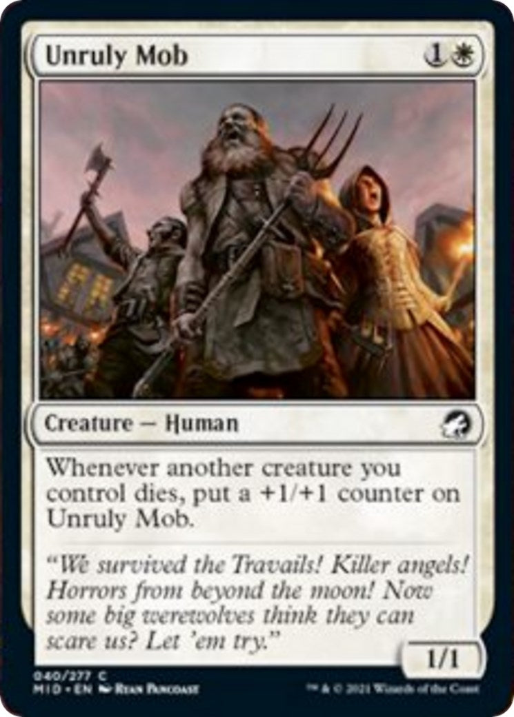 Image for Unruly Mob (40) - Magic: The Gathering