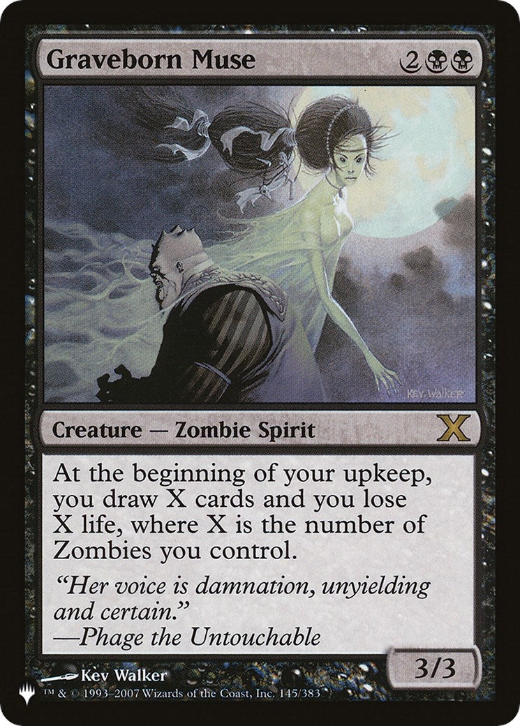 Graveborn Muse (145/383) (The List Reprints)