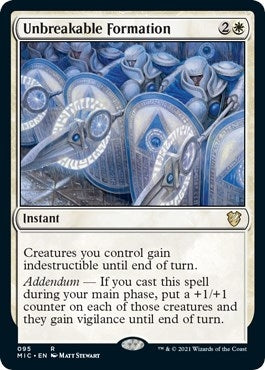 Image for Unbreakable Formation (95) - Magic: The Gathering