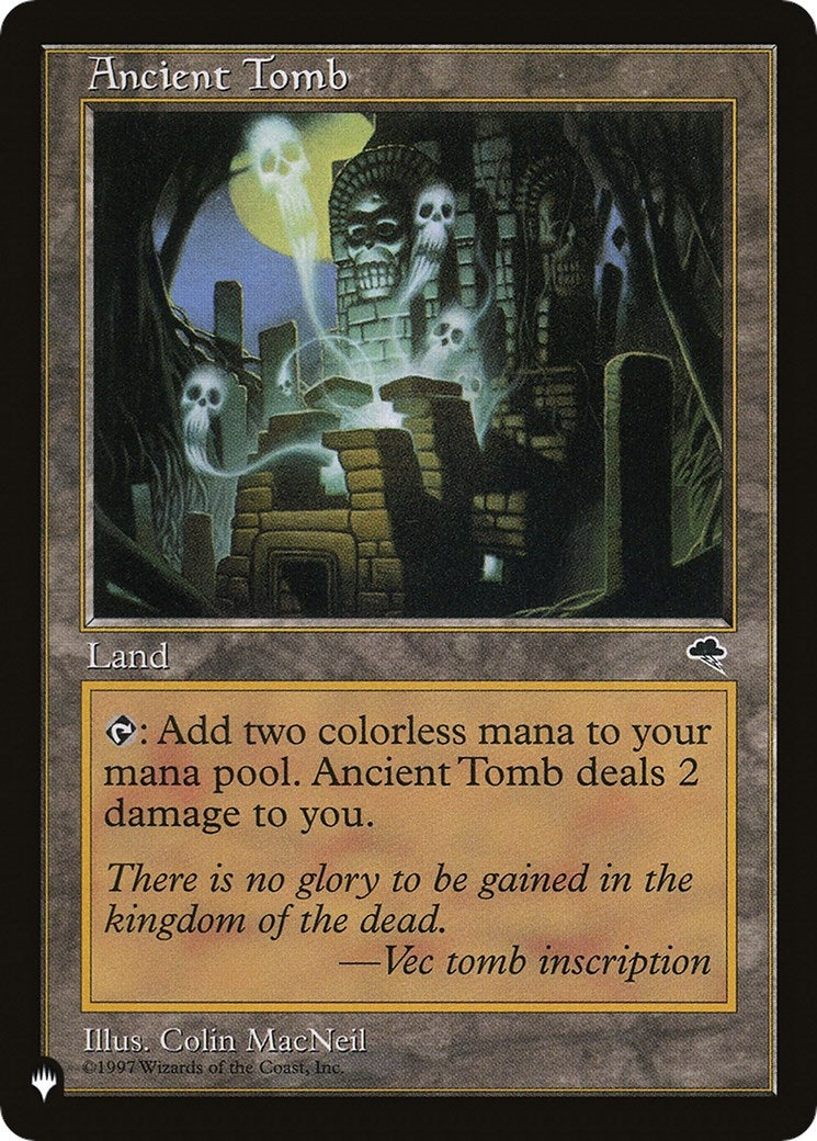 Ancient Tomb (The List Reprints)
