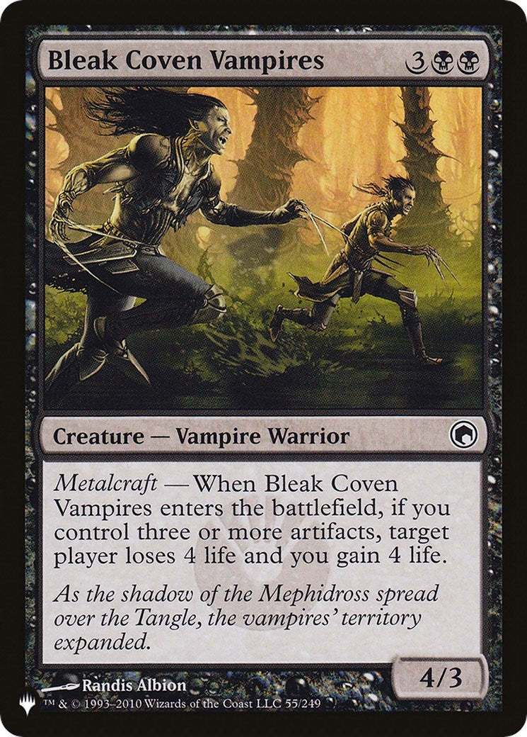Bleak Coven Vampires (55/249) (The List Reprints)