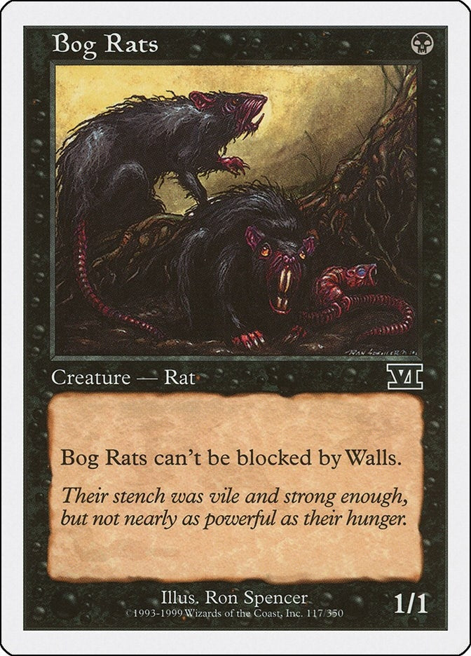 Bog Rats (117) (Classic Sixth Edition)