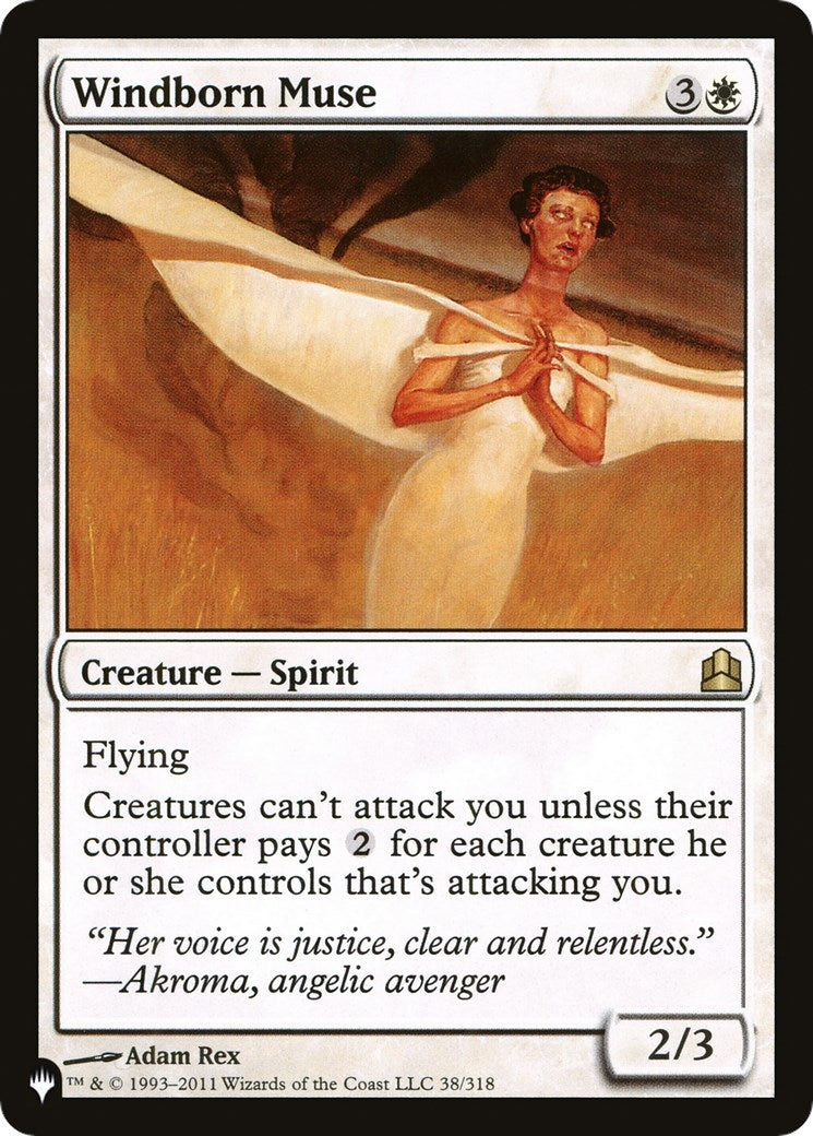 Image for Windborn Muse (38/318) - Magic: The Gathering