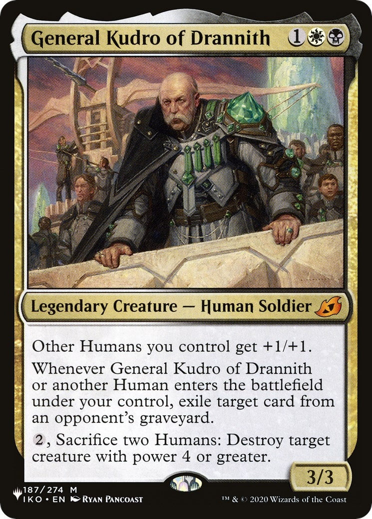 General Kudro of Drannith (187/274) (The List Reprints)