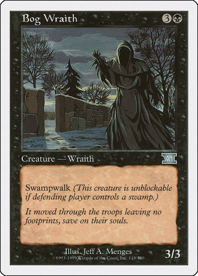 Bog Wraith (118) (Classic Sixth Edition)