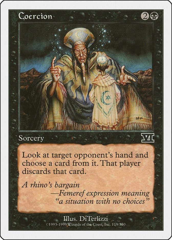 Coercion (119) (Classic Sixth Edition)