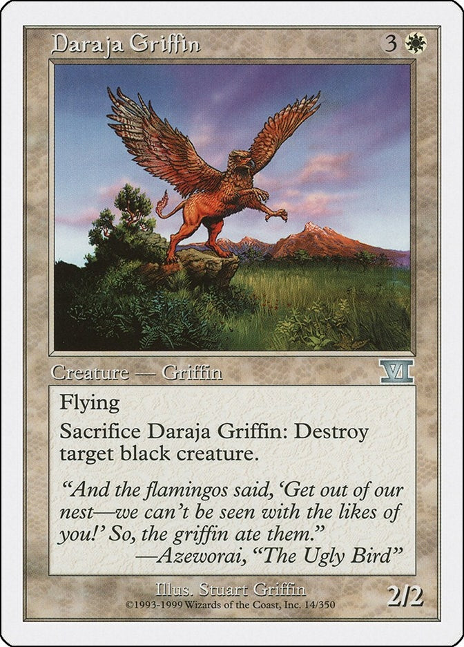 Daraja Griffin (14) (Classic Sixth Edition)