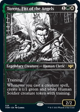 Image for Torens, Fist of the Angels (Showcase) (328) - Magic: The Gathering