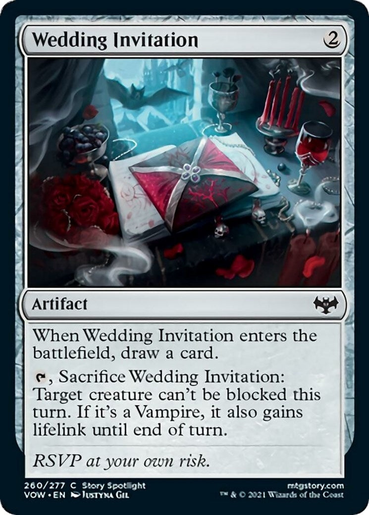 Image for Wedding Invitation (260) - Magic: The Gathering