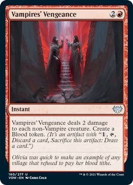 Image for Vampires' Vengeance (180) - Magic: The Gathering