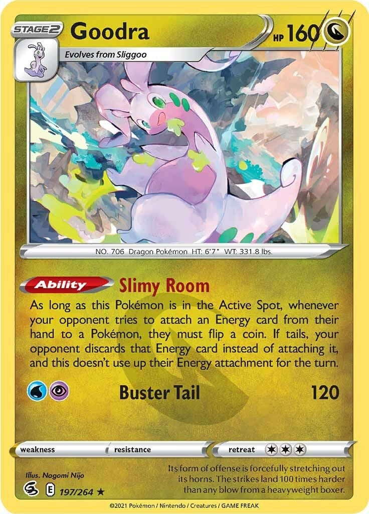 Image for Goodra (197/264) (SWSH08: Fusion Strike) - Pokemon