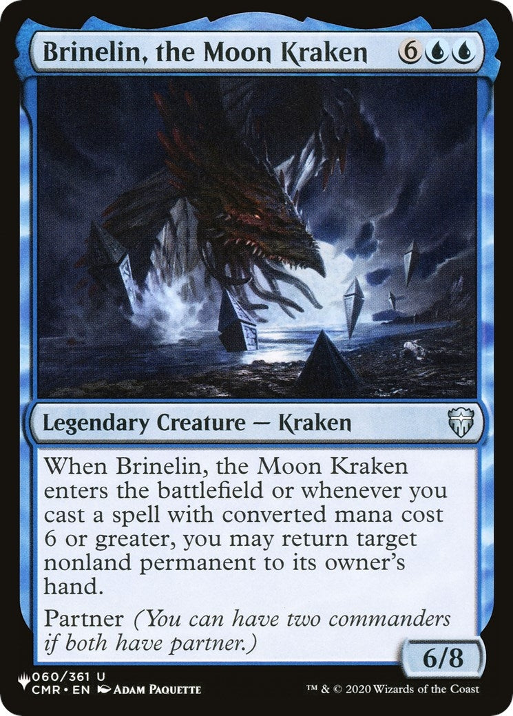 Brinelin, the Moon Kraken (060/361) (The List Reprints)