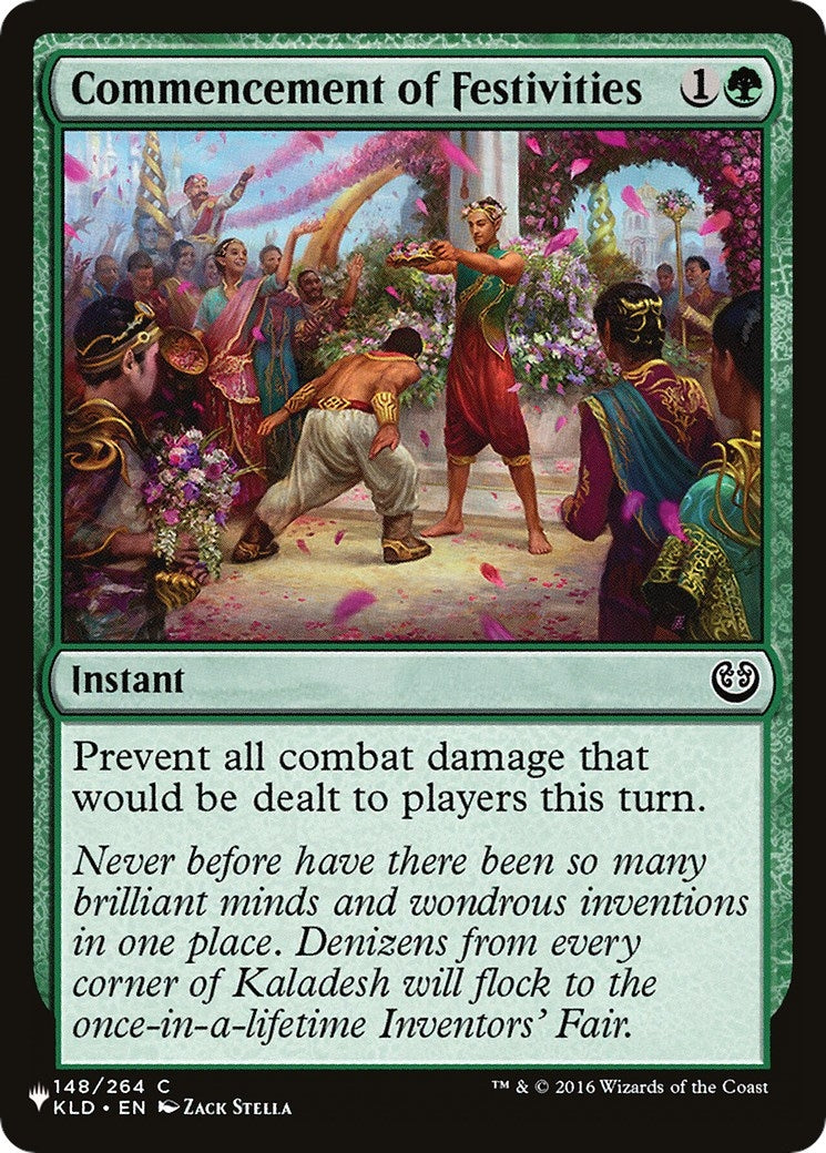 Commencement of Festivities (148/264) (The List Reprints)