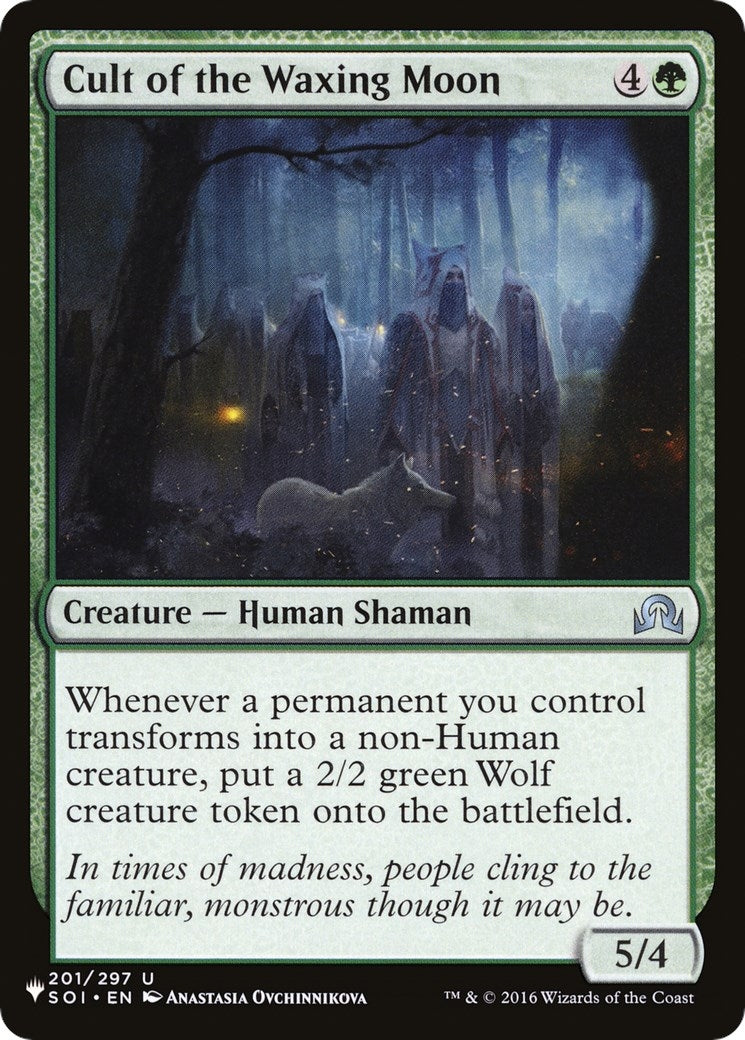 Cult of the Waxing Moon (201/297) (The List Reprints)