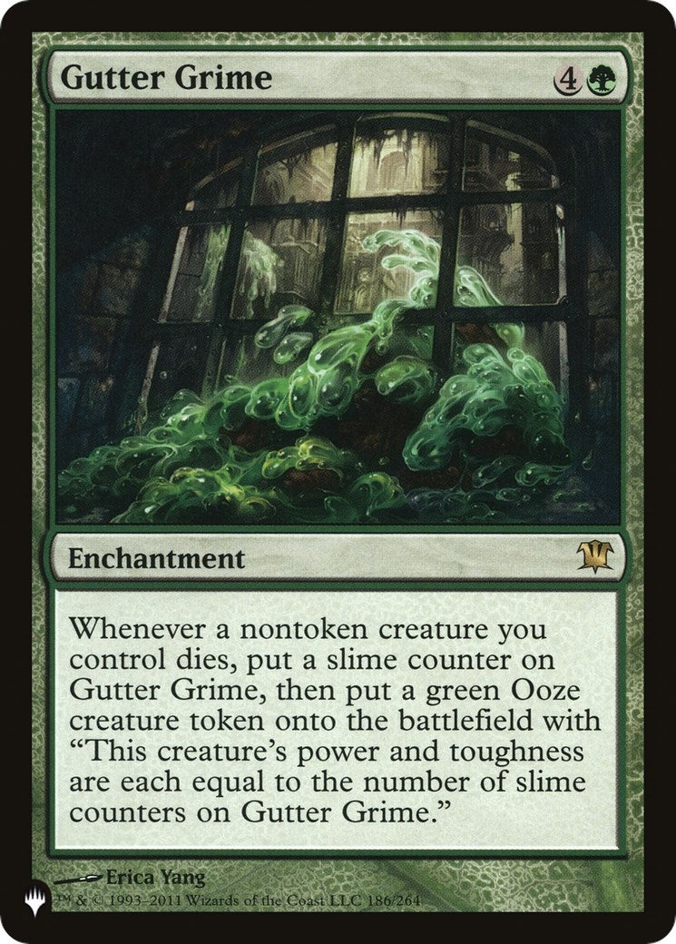Image for Gutter Grime (186/264) (The List Reprints) - Magic: The Gathering