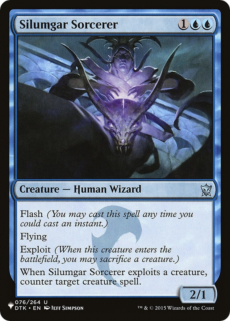Silumgar Sorcerer (076/264) (The List Reprints)