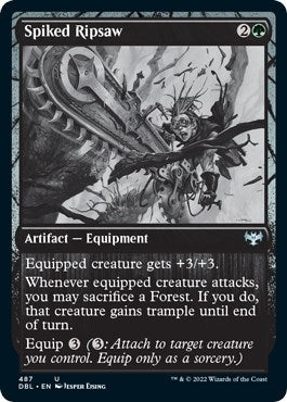 Spiked Ripsaw (487) (Innistrad: Double Feature) (DBL)