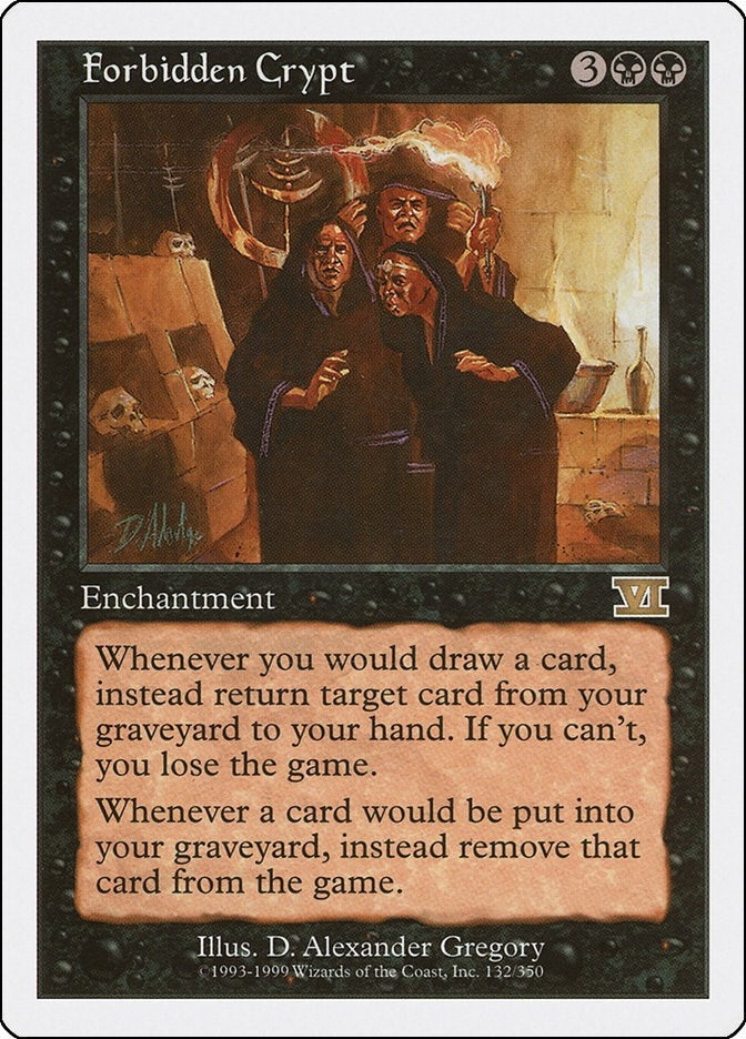 Forbidden Crypt (132) (Classic Sixth Edition)