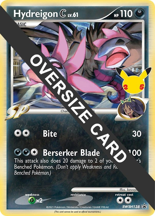 Image for Hydreigon C - SWSH138 (SWSH138) (Jumbo Cards) - Pokemon