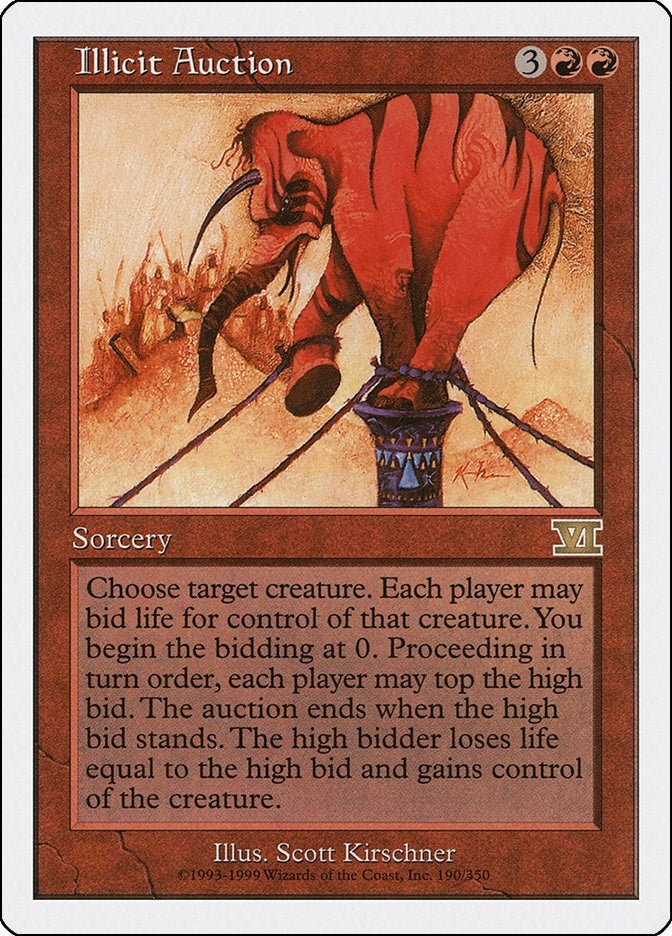 Illicit Auction (190) (Classic Sixth Edition)