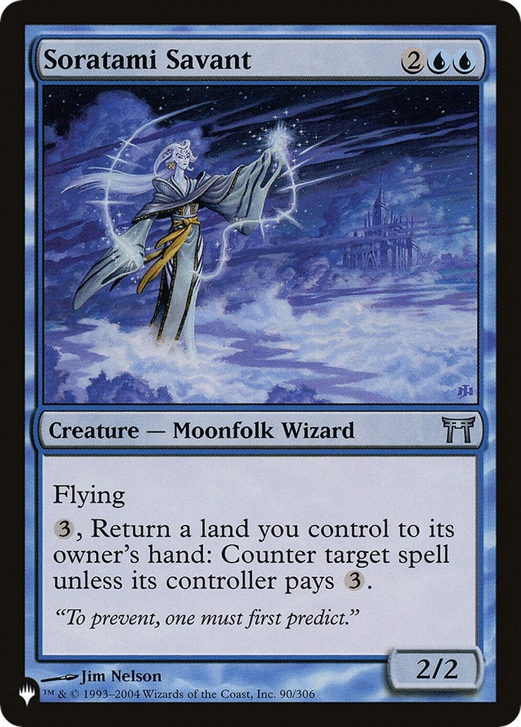 Soratami Savant (90/306) (The List Reprints)