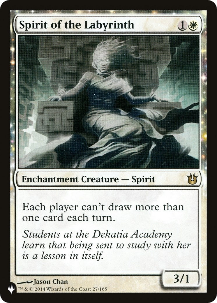 Spirit of the Labyrinth (27/165) (The List Reprints)