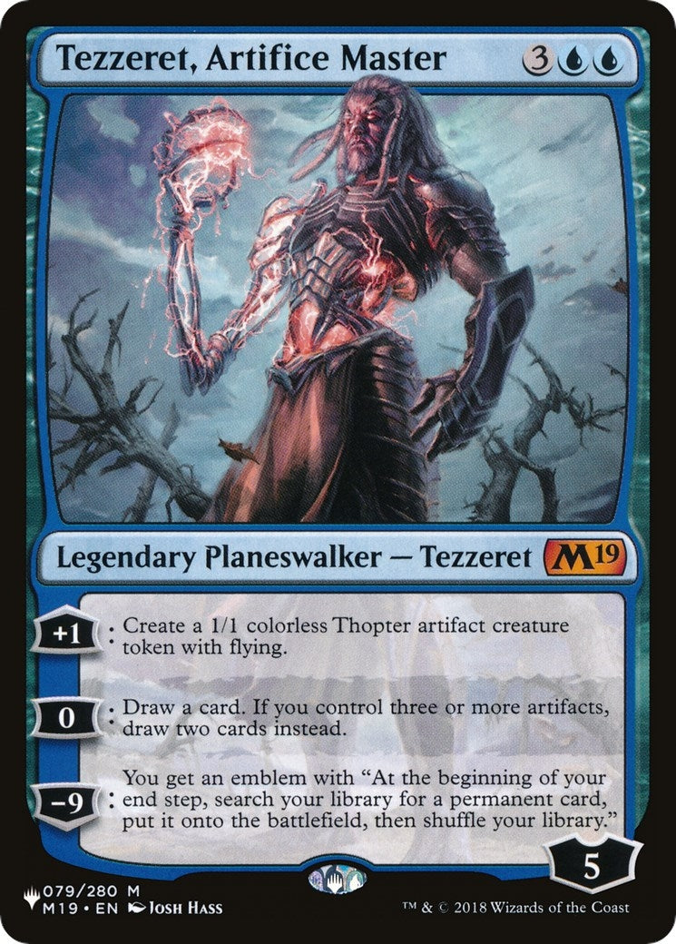 Tezzeret, Artifice Master (079/280) (The List Reprints)