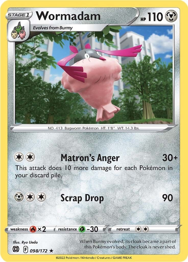 Image for Wormadam (98) (098/172) (SWSH09: Brilliant Stars) - Pokemon