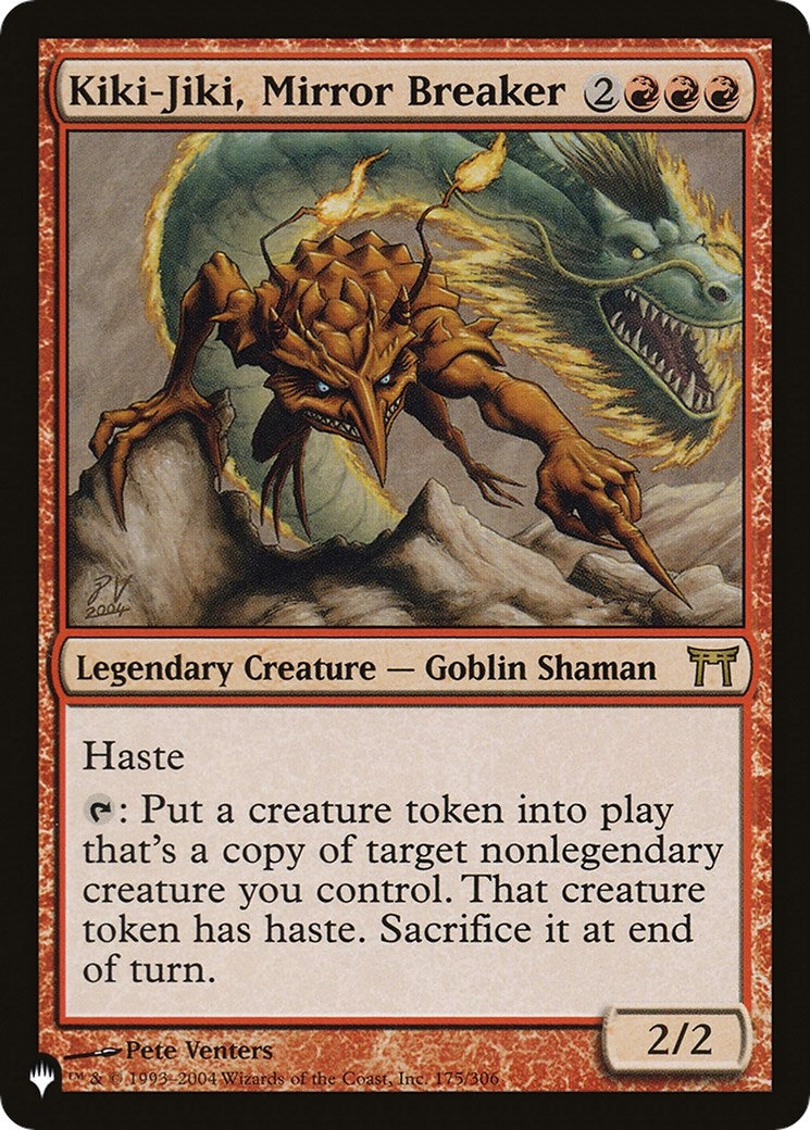 Kiki-Jiki, Mirror Breaker (CHK) (175/306) (The List Reprints)