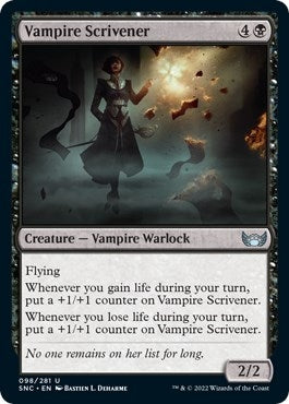 Vampire Scrivener (98) (Streets of New Capenna) (SNC)