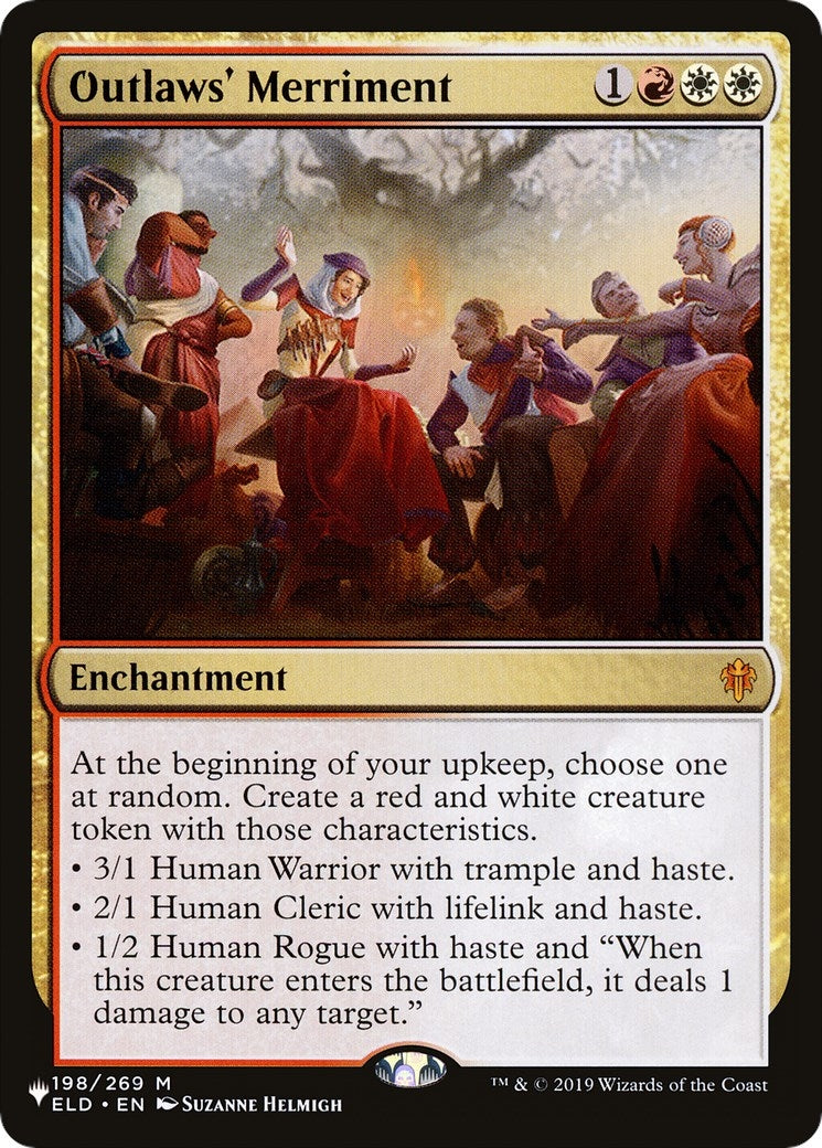 Image for Outlaws' Merriment (198/269) (The List Reprints) - Magic: The Gathering