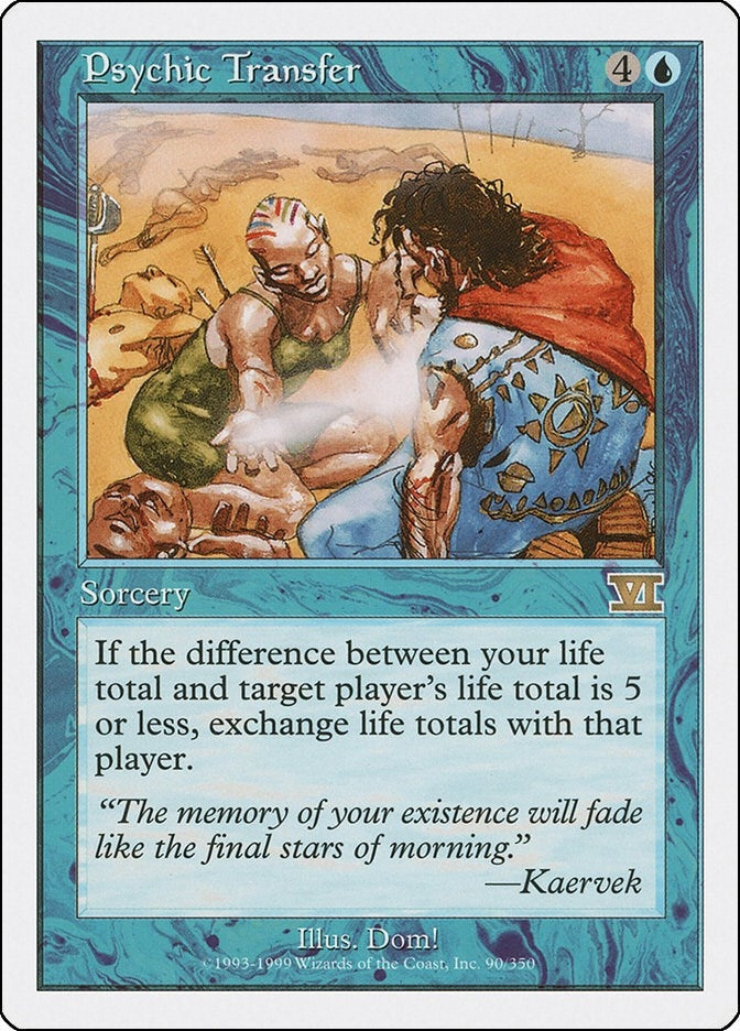 Psychic Transfer (90) (Classic Sixth Edition)