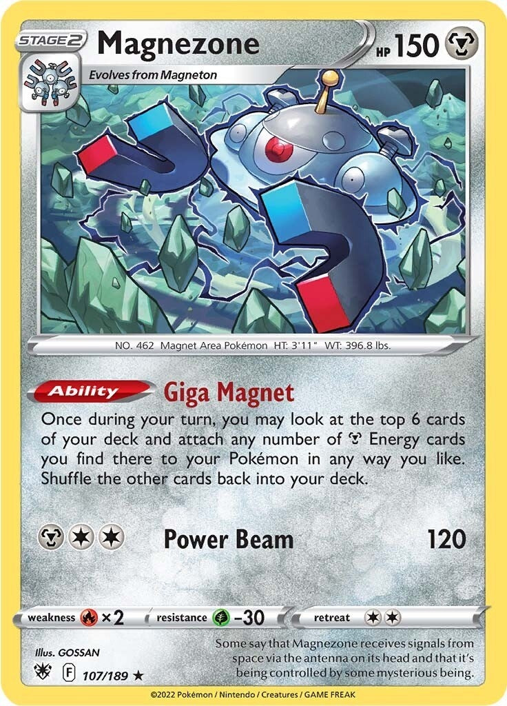Image for Magnezone (107/189) (SWSH10: Astral Radiance) - Pokemon