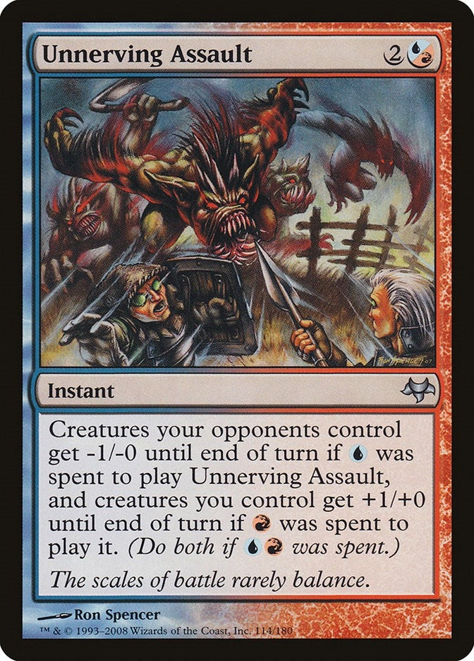Image for Unnerving Assault (114) - Magic: The Gathering