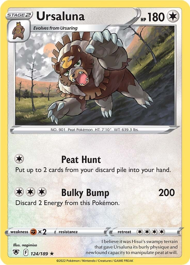 Image for Ursaluna (124/189) (SWSH10: Astral Radiance) - Pokemon