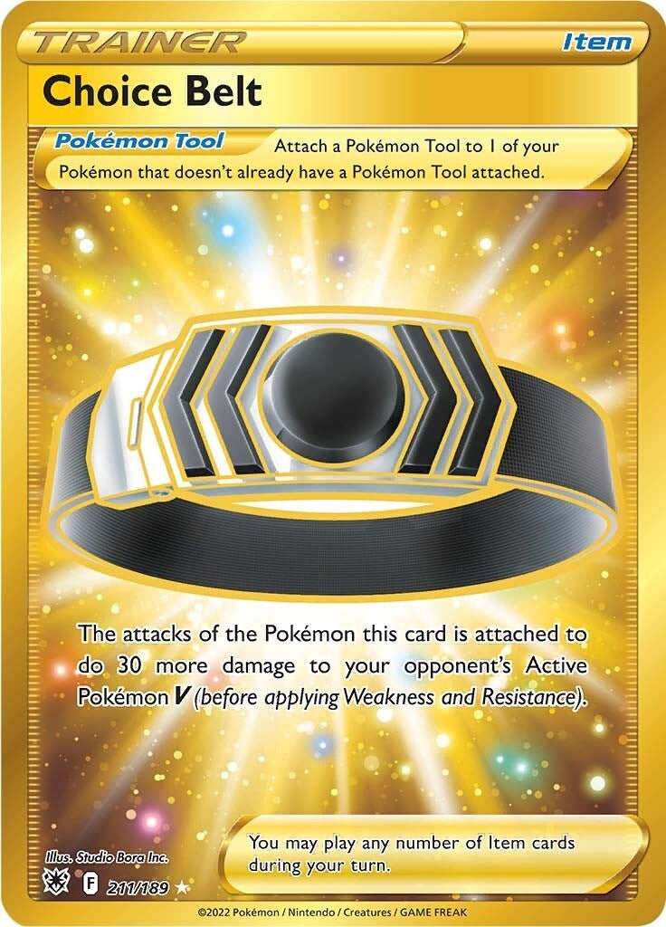Image for Choice Belt (Secret) (211/189) (SWSH10: Astral Radiance) - Pokemon